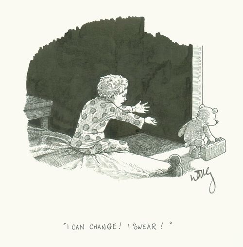 'I can change! I swear!'