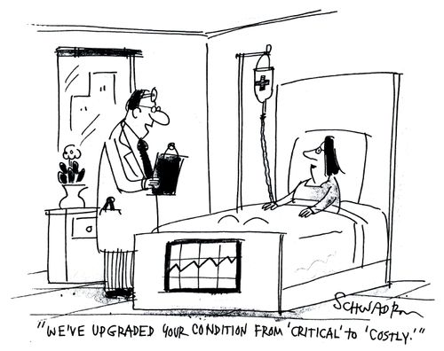 'We've upgraded your position from critical to costly.'