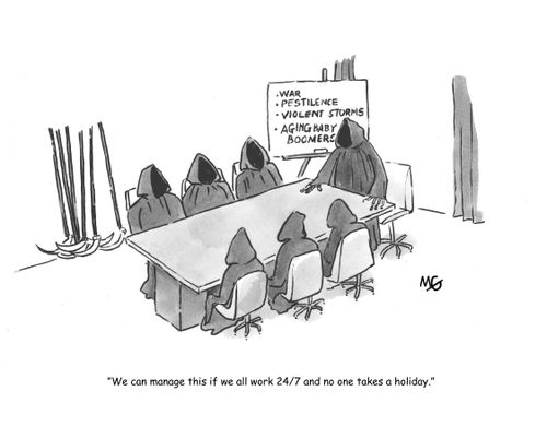 'We can manage this is we work 24/7 and no one takes a holiday.'