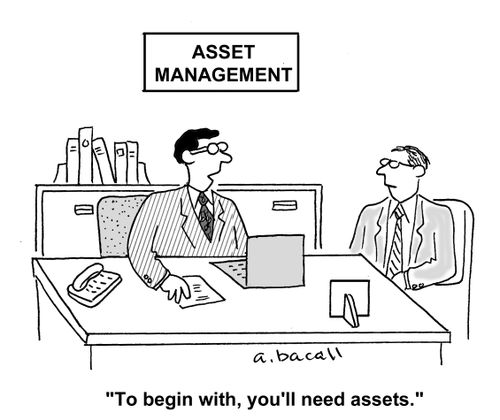 'To begin with, yoiu'll need assets.'