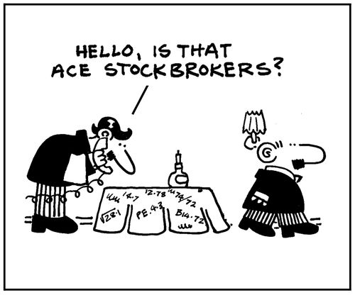 'Hello, is that Ace Stockbrokers?'