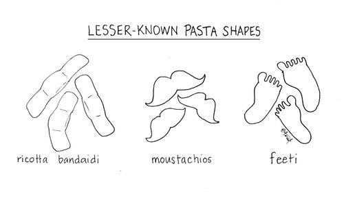 Lesser Known Pasta Shapes
