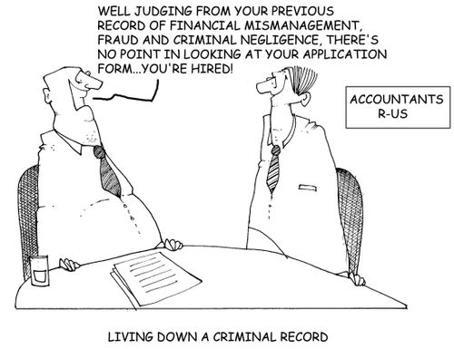 Living down a criminal record.