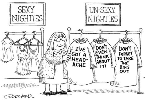 Un-sexy nighties.