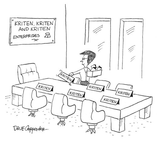 Kriten, Kriten and Kriten Enterprises.