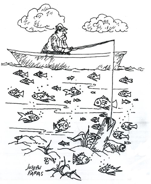 Fishing.