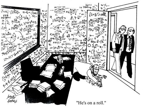 'He's on a roll.'