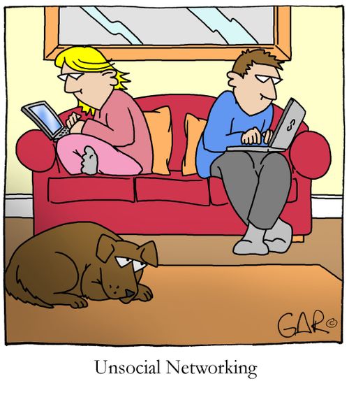Unsocial Networking.