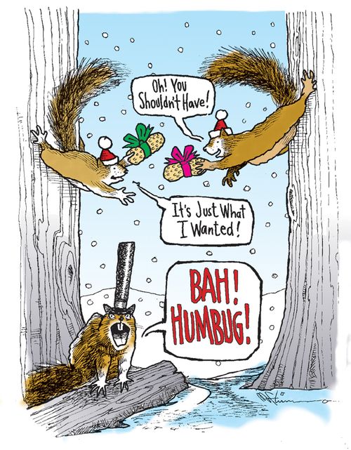 Christmas gift exchange - bah humbug