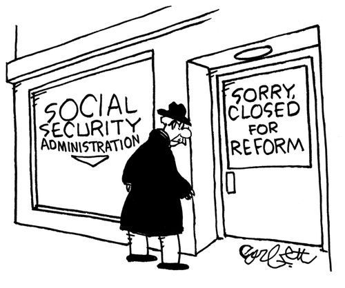 Social Security Administration: 'Sorry, closed for reform.'