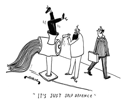 'It's just self defence.'
