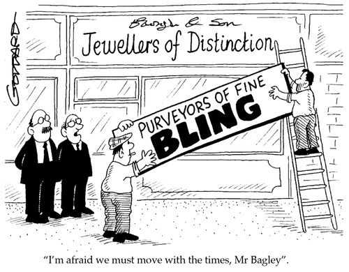 'I'm afraid we must move with the times, Mr Bagley.'