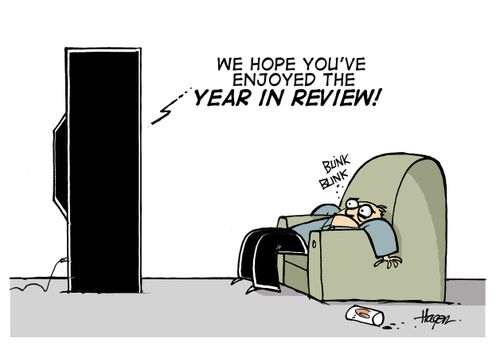 "We hope you've enjoyed the year in review!"