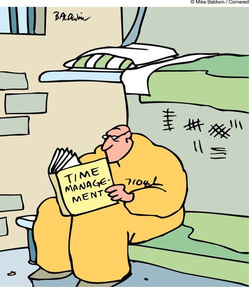 Book on Time Management in prison.