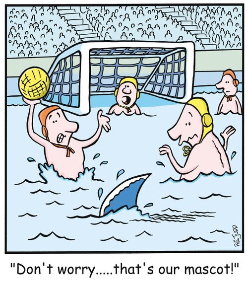 'Don't worry...that's our mascot'