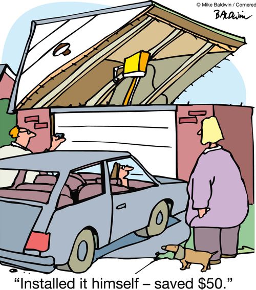 "Installed it himself ??" saved $50."