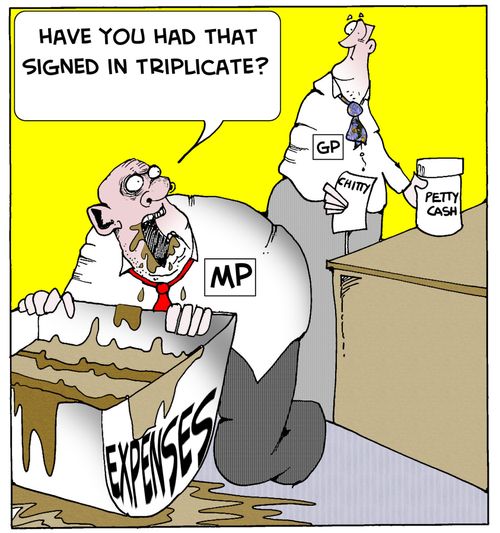 "Have you had that signed in triplicate?"
