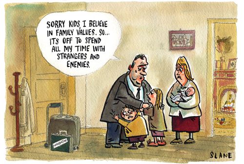 Leaving family