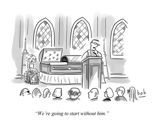 'We're going to start without him.'