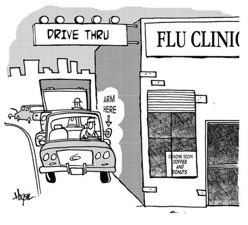 Drive Thru Flu Clinic