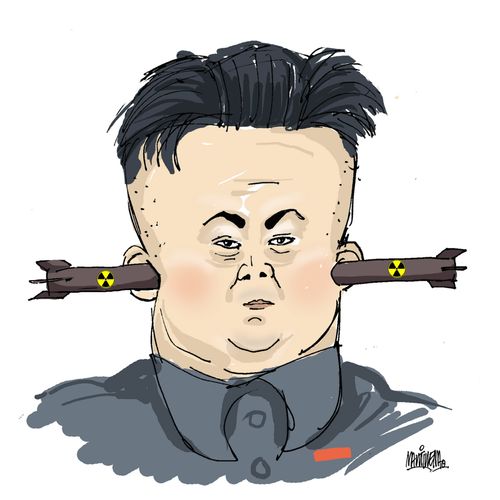 Kim Jong-un is deaf to the world's complaints about his nuclear program.