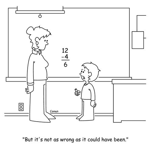 "But it's not as wrong as it could have been."