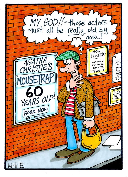 "My God!! - Those actors must all be really old by now...!"
