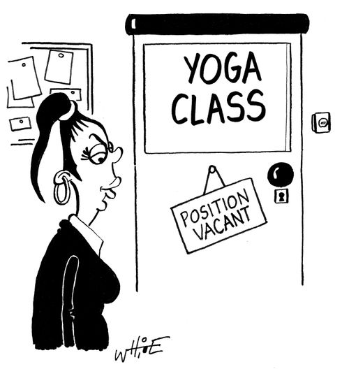 Yoga Class: Position Vacant