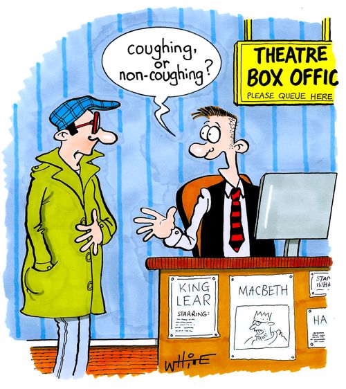 "Coughing, or non-coughing?"