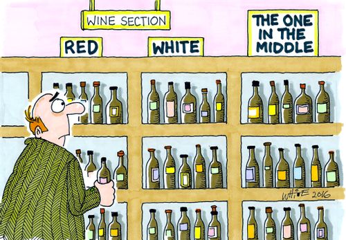 Red Wine, White Wine and The One In The Middle.