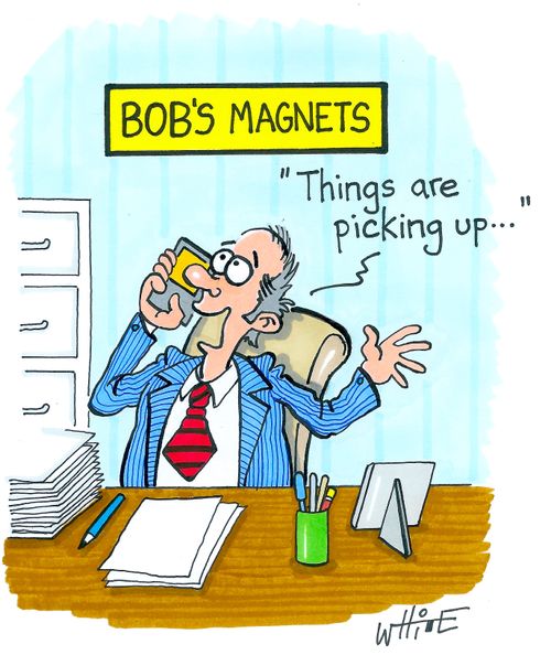 "Things are picking up..."