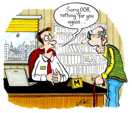 "Sorry 008, nothing for you again..."