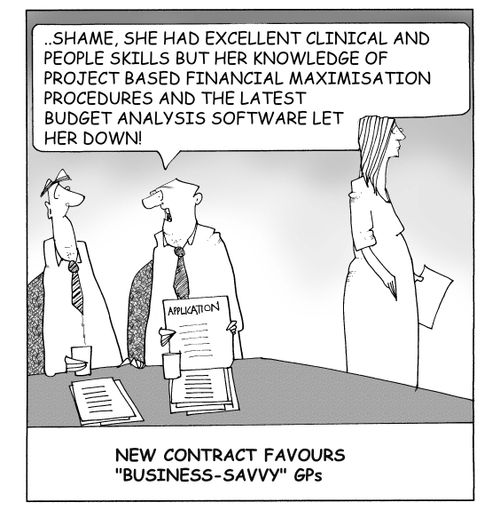 New contract favours 'business-savvy' GPs.