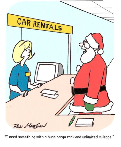 'I need something with a huge cargo rack and unlimited mileage.'