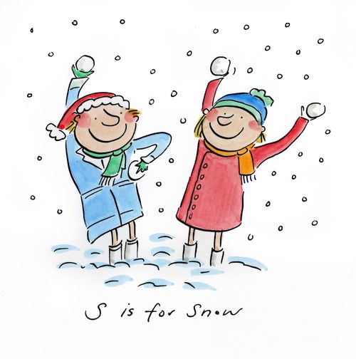 S is for snow