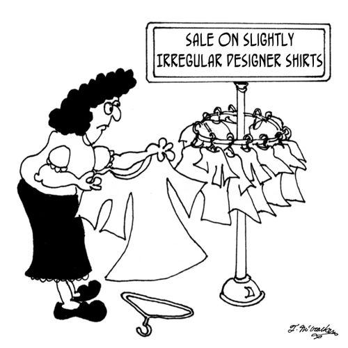 Sale On Slightly Irregular Designer Shirts