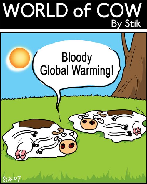 'Bloody Global Warming!'
