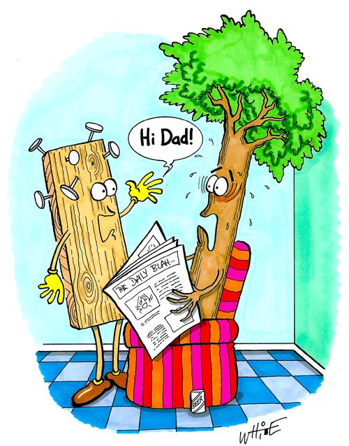 "Hi Dad!"