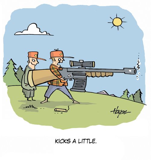 'Kicks a little.'