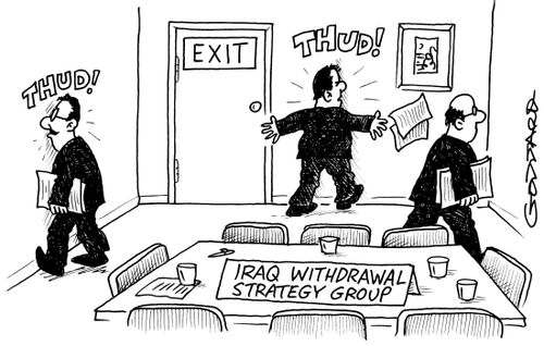 Iraq withdrawal strategy group