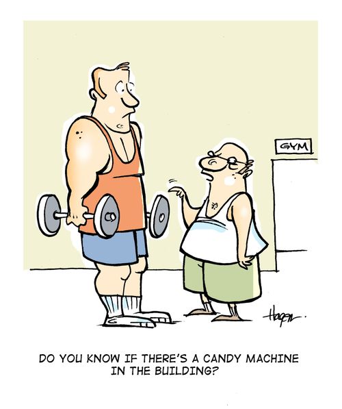 'Do you know if there's a candy machine in the building?'