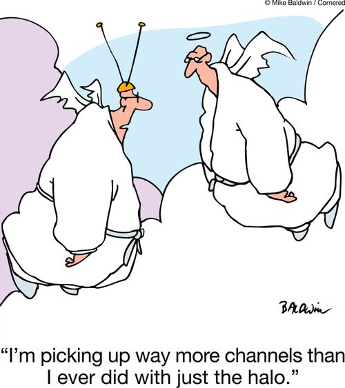 'I'm picking up way more channels than I ever did with just the halo.'