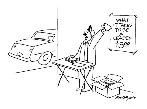 What it takes to be a leader.