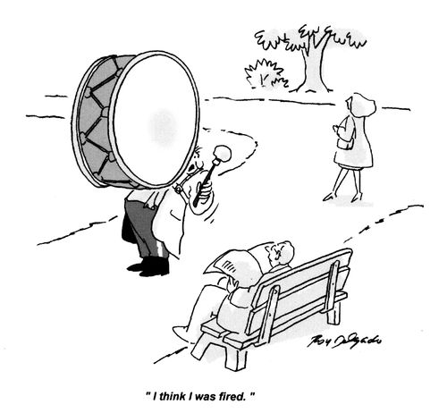 'I think I was fired.'