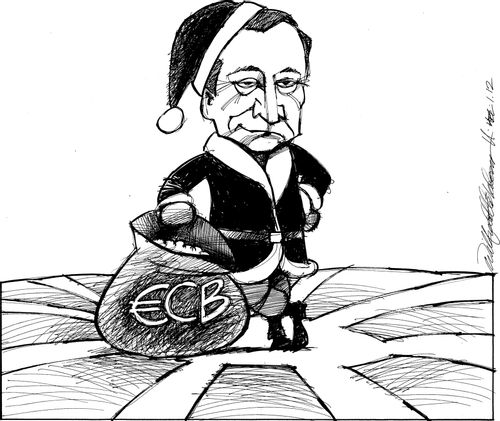 Santa Mario Draghi - European Central Bank.