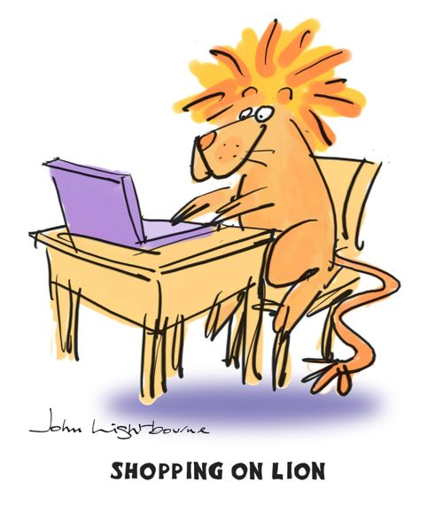 Shopping on Lion