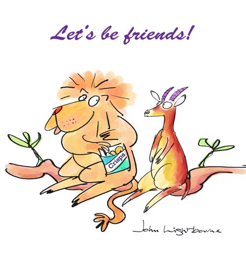 Let's be friends!