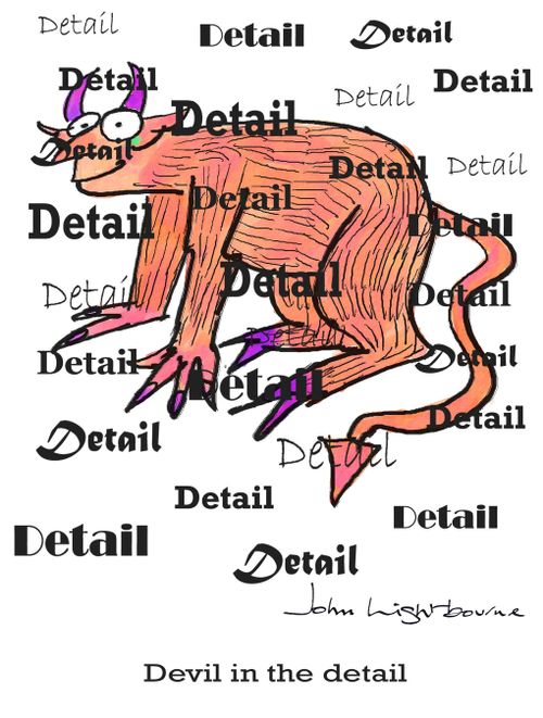 Devil in the detail