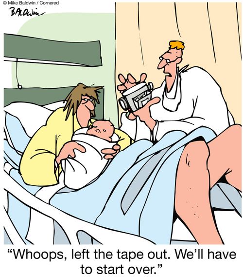 Whoops, left the tape out. We'll have to start over.