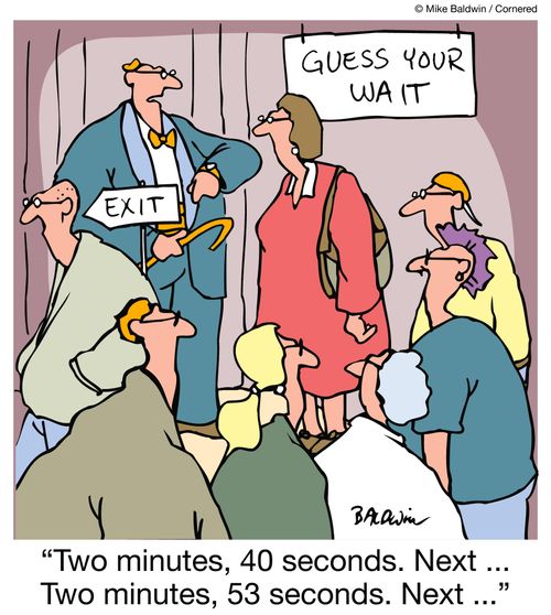 "Two minutes, 40 seconds. Next ... Two minutes, 53 seconds. Next ..."
